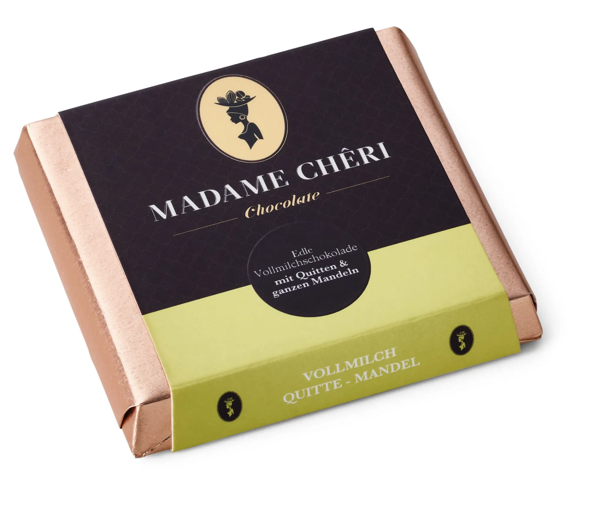 Schokolade * Madame Chêri Vollmilch Quitte Mandel