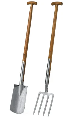 Bodenbearbeitung * Manufactum Gartenspaten Edelstahl