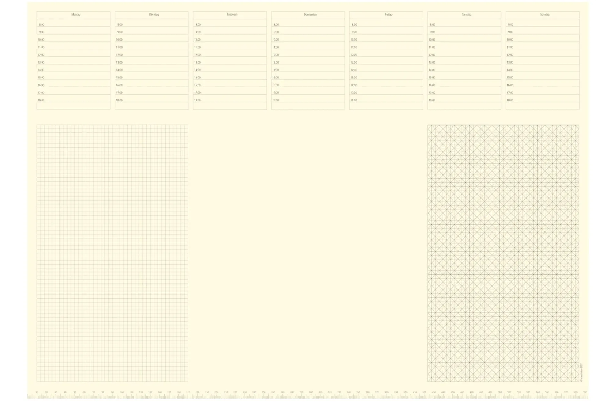 Schreibunterlagen|Zeitplaner & Kalender * Manufactum Schreibunterlage DIN A2