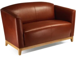 Sitzmöbel * Manufactum Sofa 1,5-Sitzer Braun