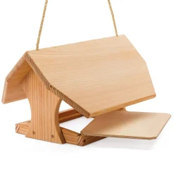 Nist- & Futterplätze * Manufactum Vogelfuttertisch Lärchenholz