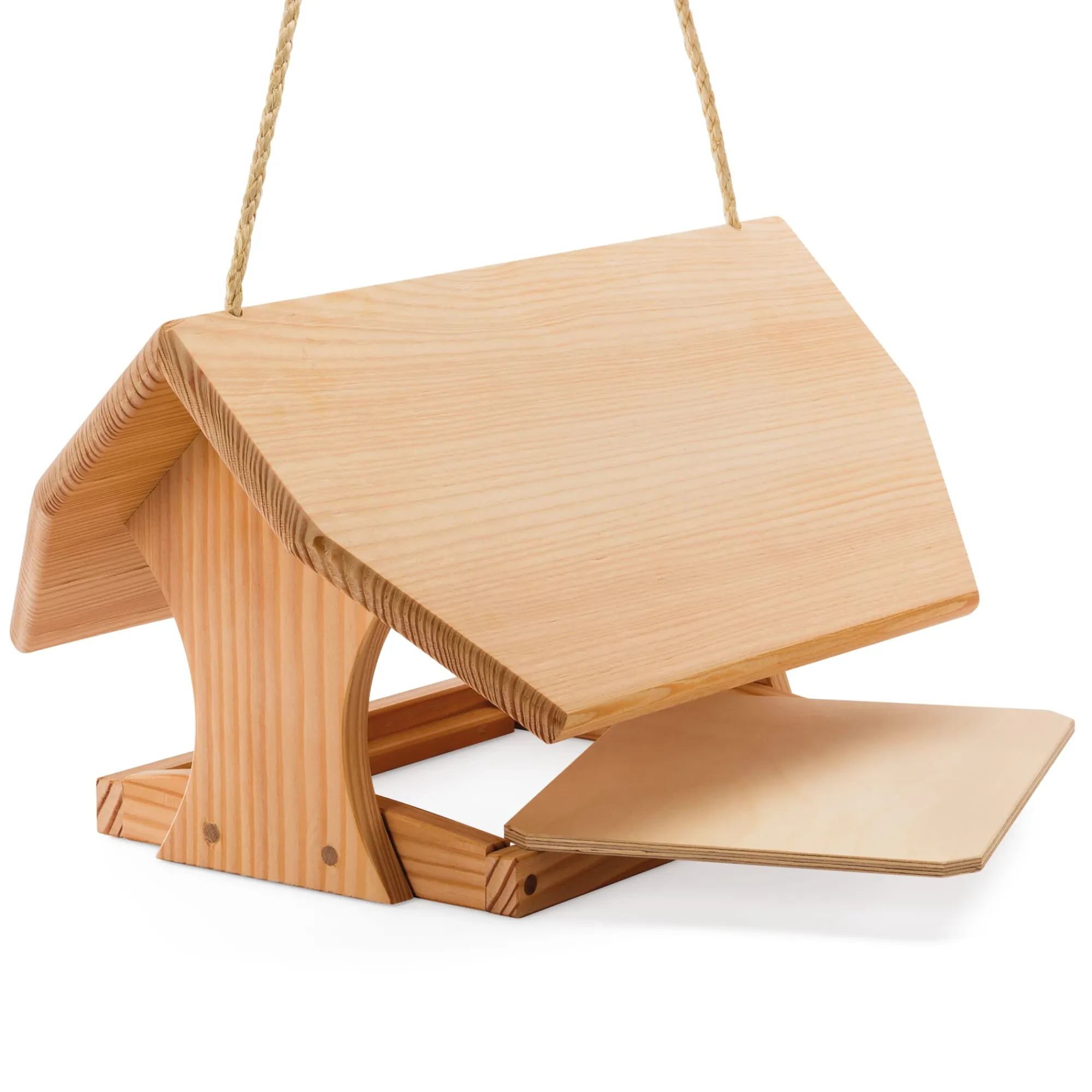 Nist- & Futterplätze * Manufactum Vogelfuttertisch Lärchenholz
