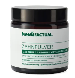 Zahn- & Mundpflege|Zahnpflege * Manufactum Zahnpulver