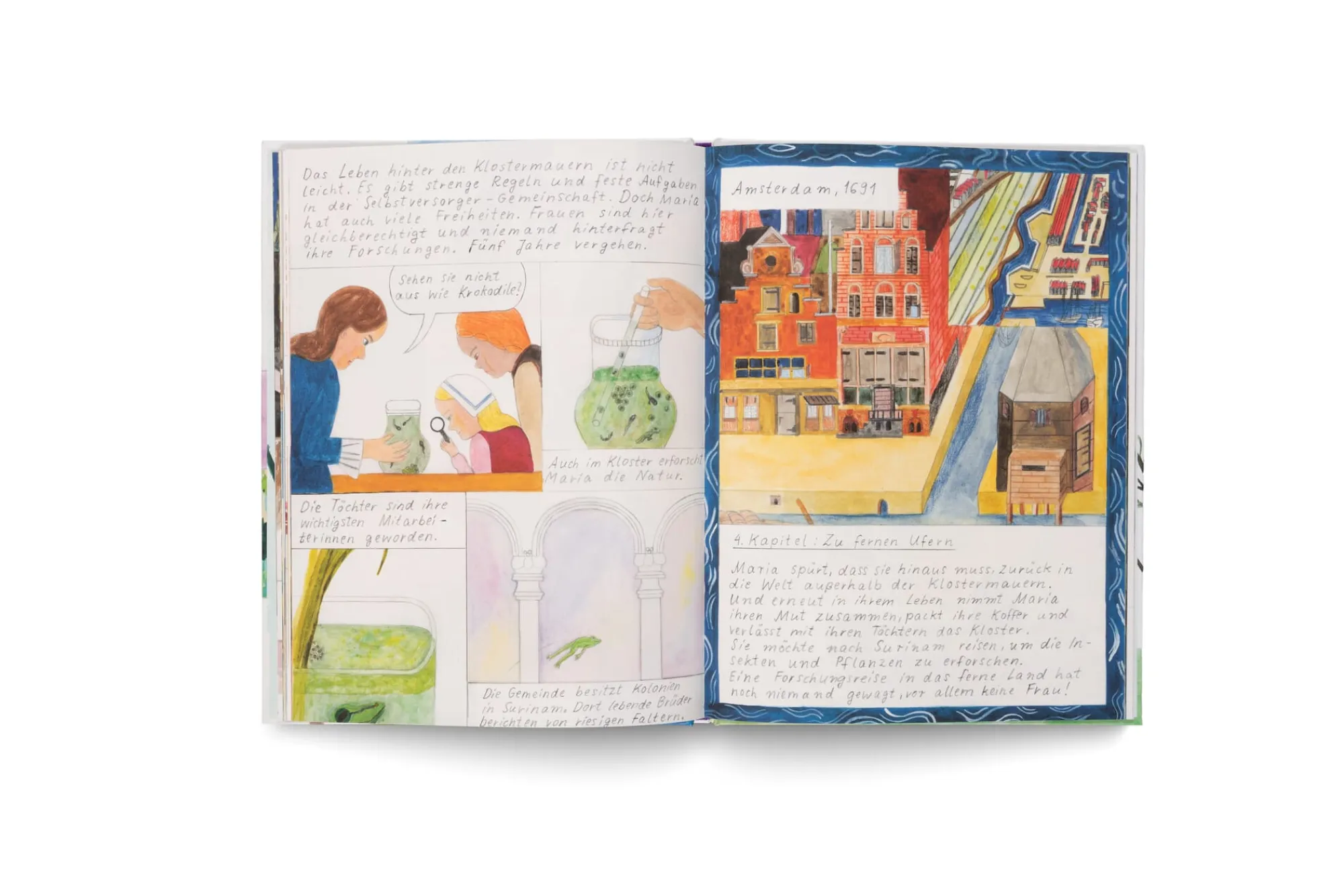 Kinderbücher|Ratgeber * Hatje Cantz Verlag Maria Sibylla Merian - Ein Leben mit Pinsel, Lupe und Papier