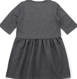 Kinderbekleidung * Manufactum Mädchen-Jerseykleid Mittelgrau