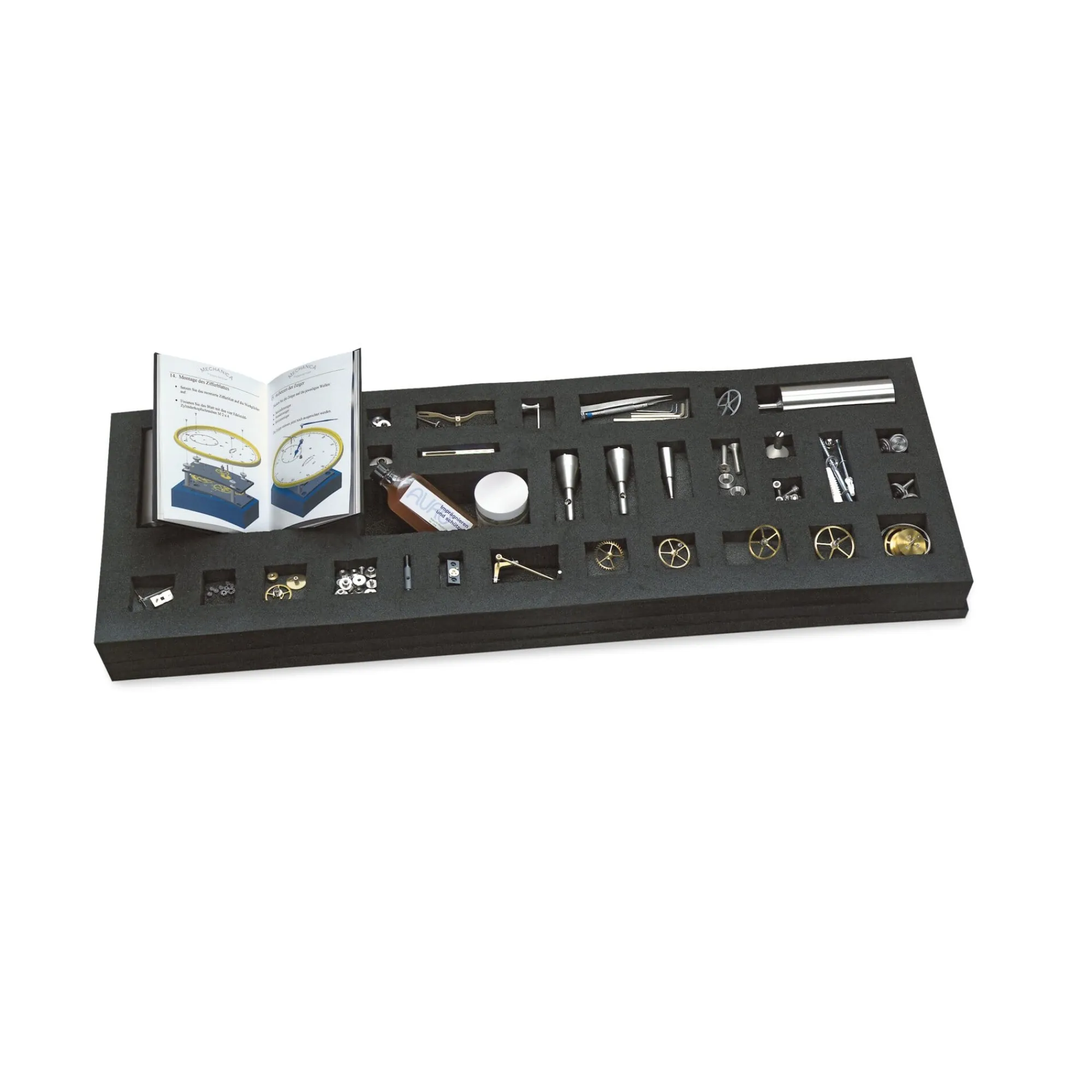 Uhren * Müller & Sattler Uhrenbausatz Mechanica M1 schwarz