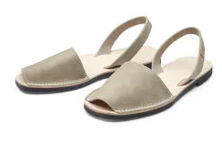 Sandalen|Freizeitschuhe * Castell Menorca Avarcas Rindleder Sand