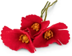 Osterdekoration * Én Gry & Sif Mohnblumen Filz