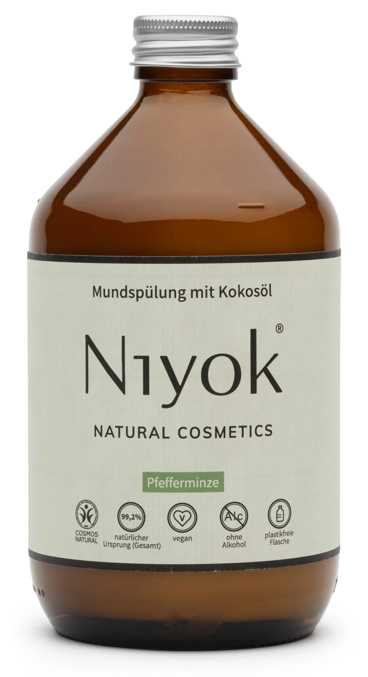 Zahn- & Mundpflege * Niyok Mundspülung mit Kokosöl