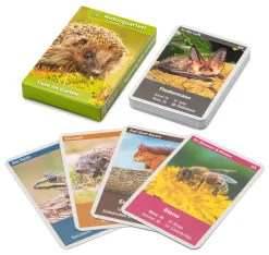 Gesellschaftsspiele|Gesellschaftsspiele * Quelle & Meyer Verlag Naturquartett Tiere im Garten