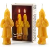 Kerzen * Bülow´s Best Kerzenmanufaktur Nikolauskerze Bienenwachs
