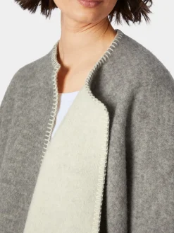Mäntel * Røros Tweed Norwegischer Poncho Lammwolle