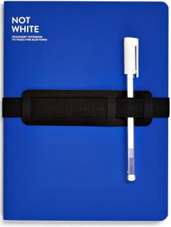 Notizbücher|Bleistifte * nuuna Notizbuch Not White Blau