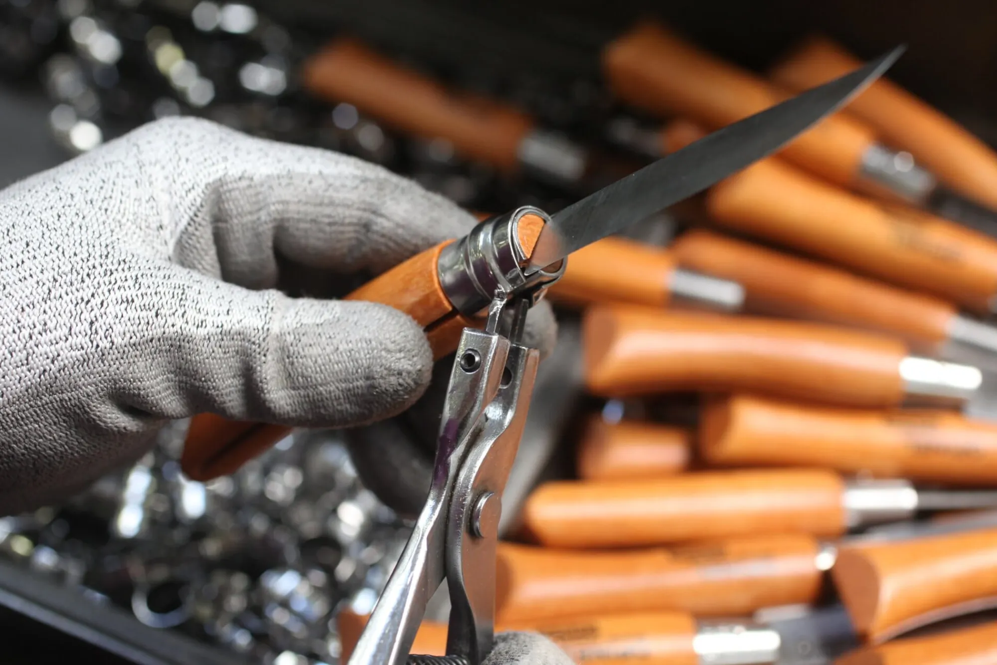 Outdoorausrüstung|Werkzeug & Werkstatt * Opinel rostfrei Eichenholzgriff