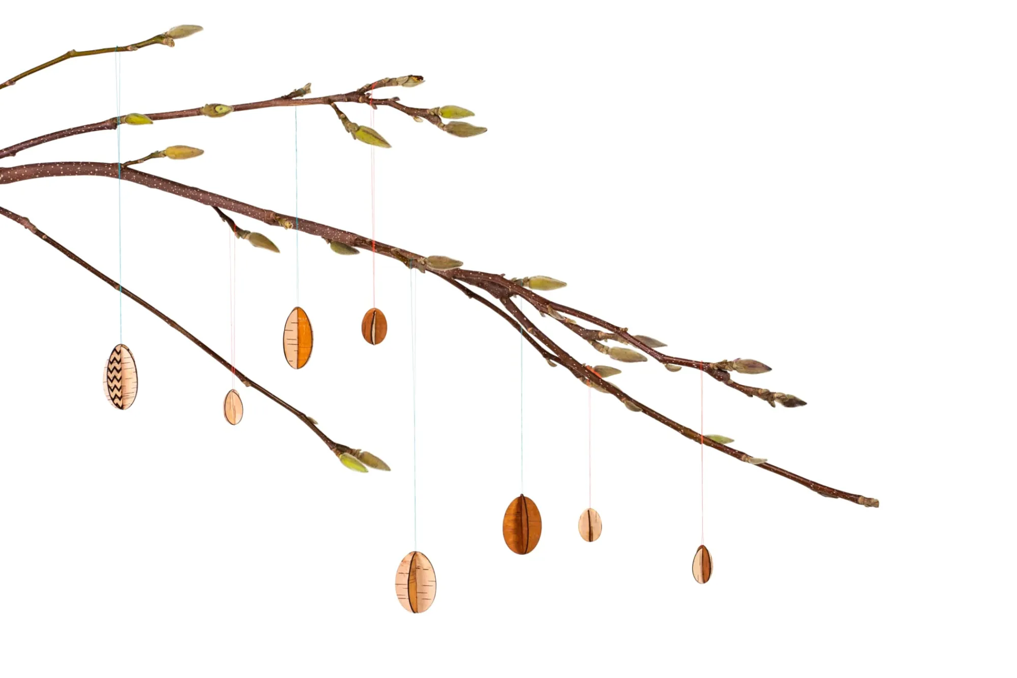 Osterdekoration * Osterschmuck Birkenrinde