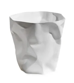 Schreibtische|Mülleimer * Papierkorb Bin Bin Weiß