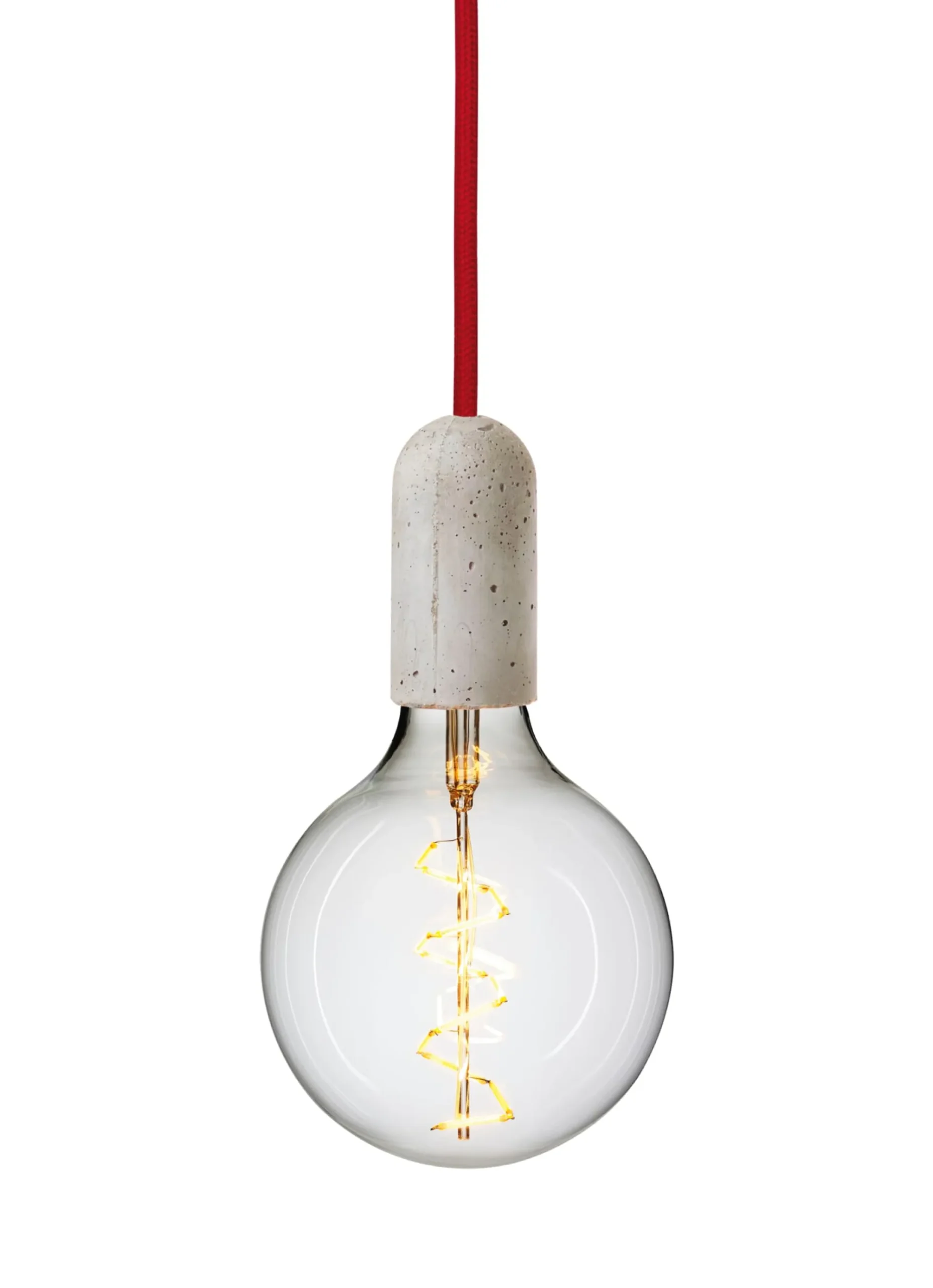 Pendelleuchten * Pendelleuchte Classic Beton Rot