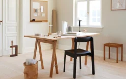 Tafeln * Form & Refine Pinnwand Eichenholz und Leinen