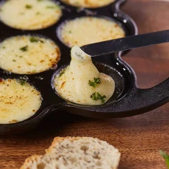 Backzubehör|Pfannen * Victoria Poffertjes-Pfanne Gusseisen