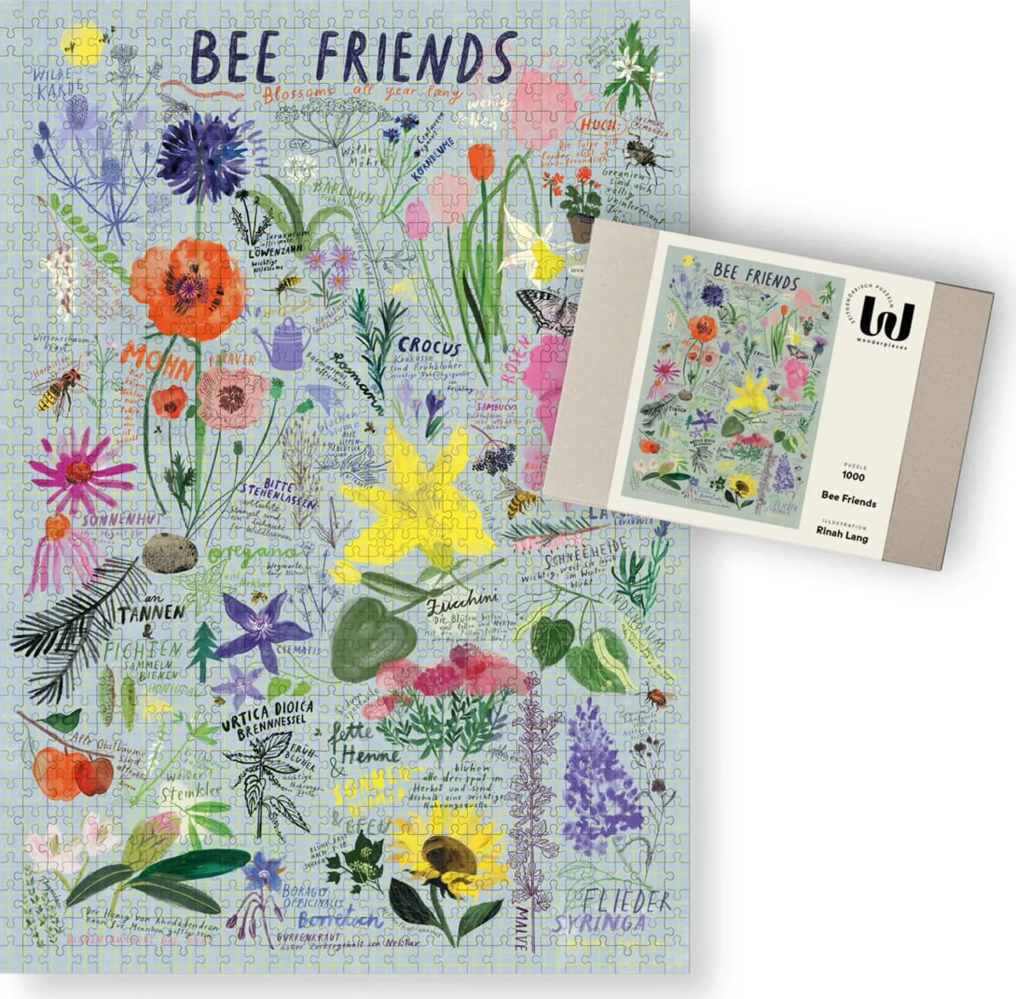 Geduldspiele|Gesellschaftsspiele * Puzzle Bee Friends