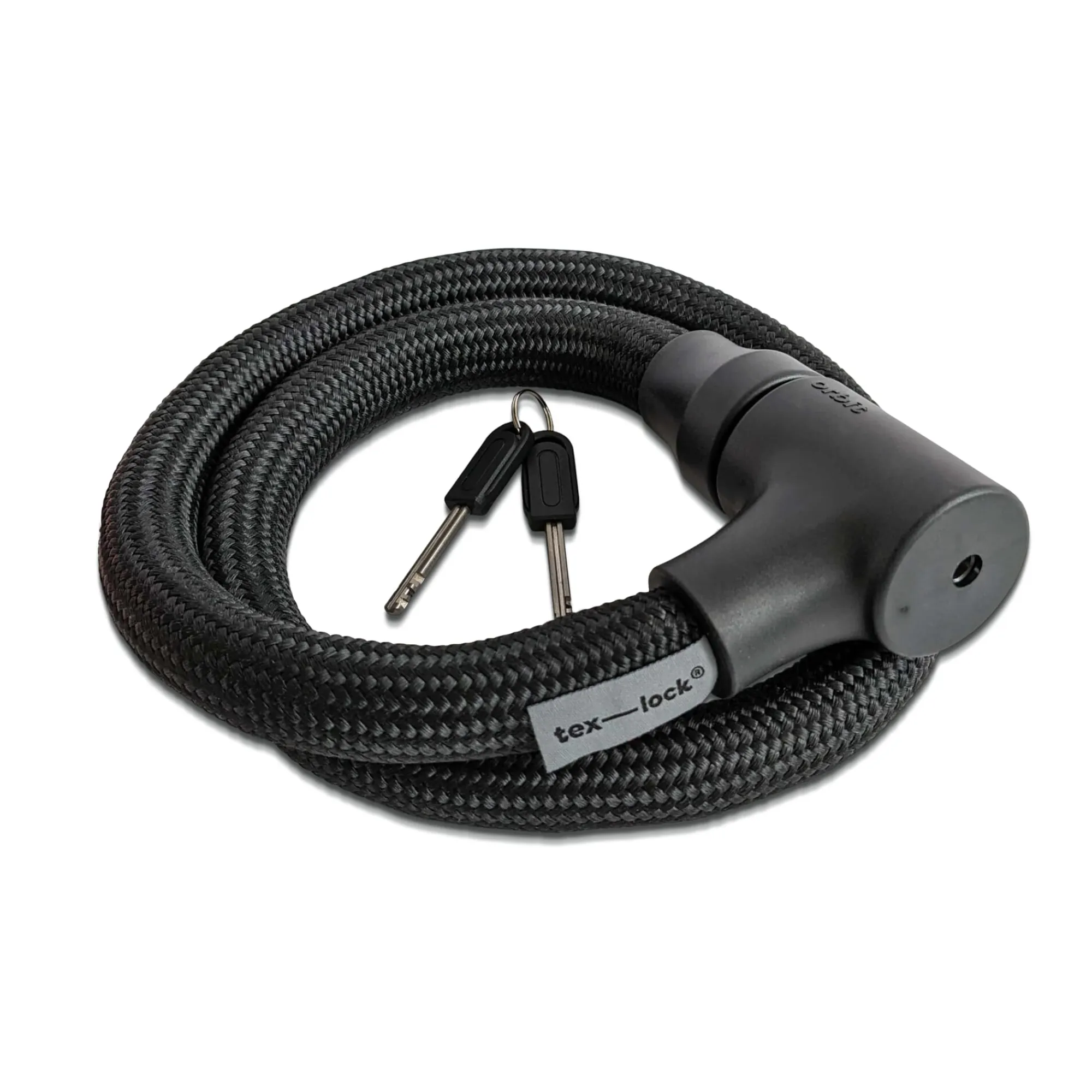 Fahrradzubehör * tex-lock Radschloss Orbit Schwarz