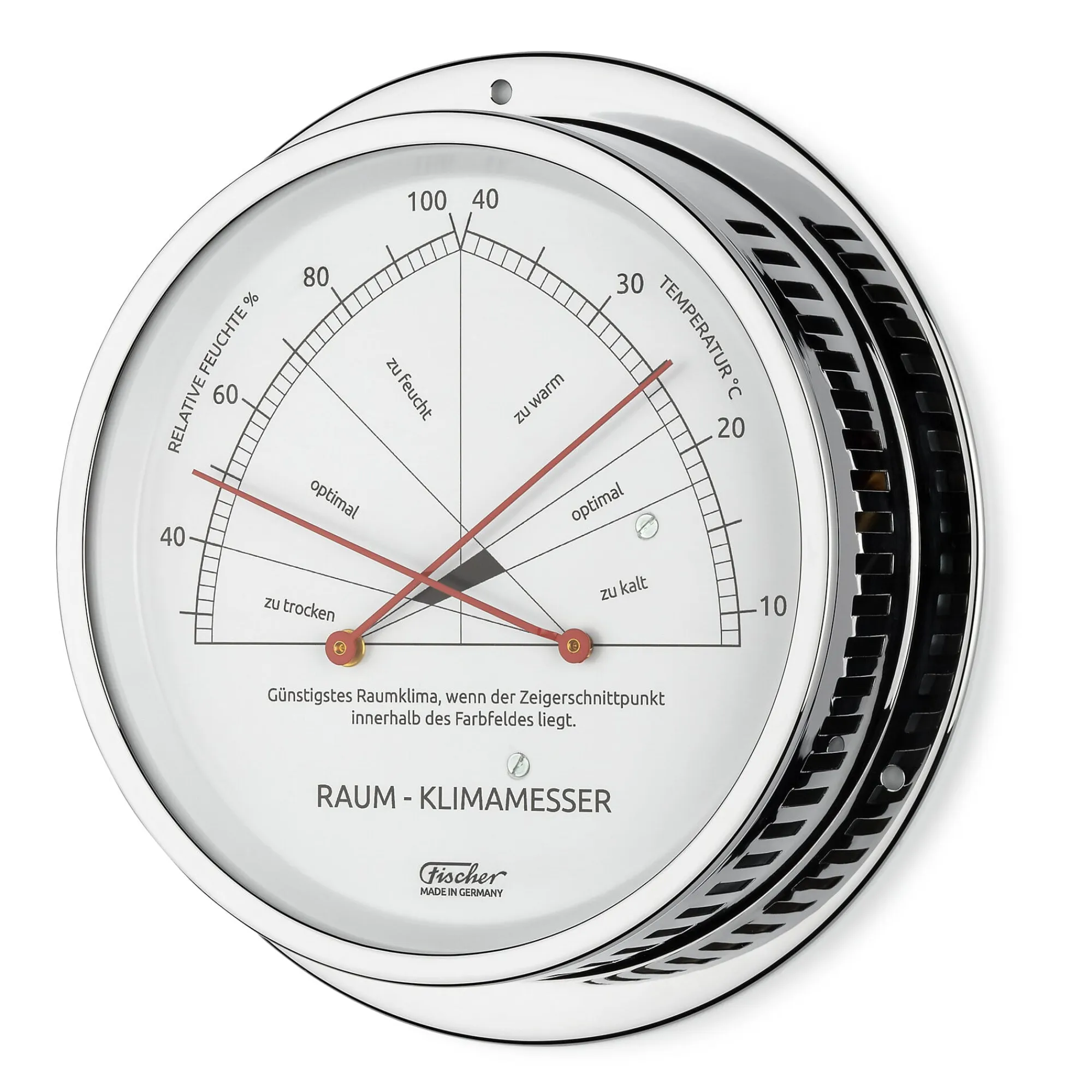 Thermometer & Wetterstationen * Feingerätebau K Fischer Raumklimamesser