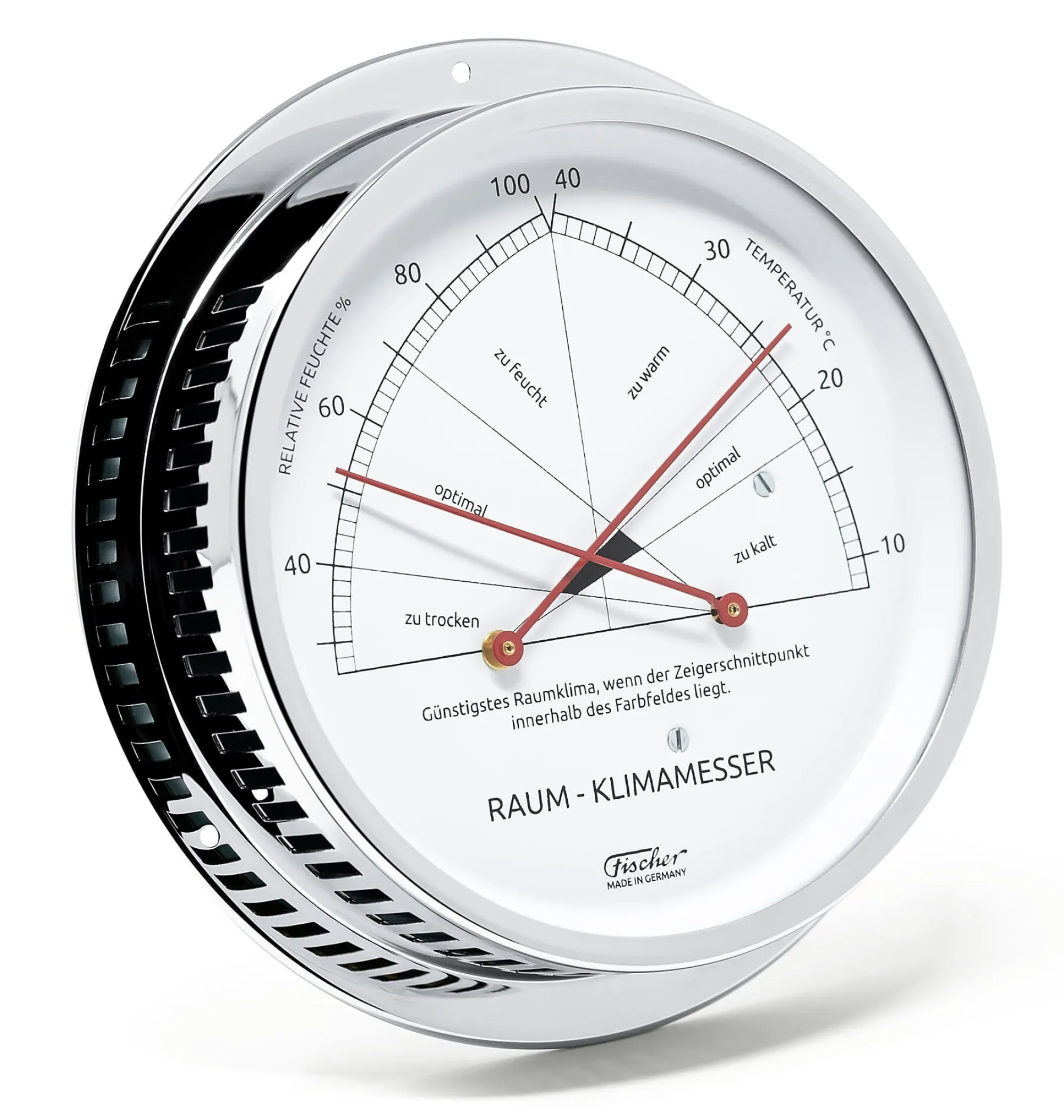 Thermometer & Wetterstationen * Feingerätebau K Fischer Raumklimamesser