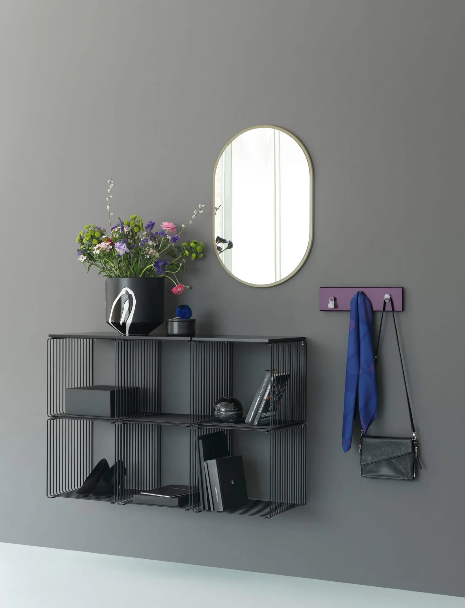 Schränke & Regale|Tische * MONTANA Regal Panton Wire Single