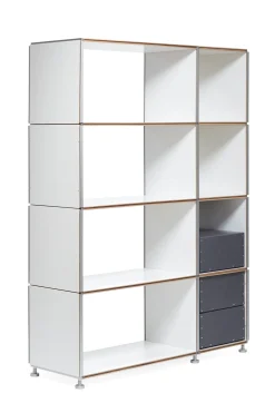 Schränke & Regale * MAGAZIN Regalsystem 1Hoch3 - Plattenelement Weiß
