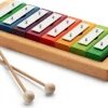 Klanginstrumente|Holzspielzeug * Decor-Spielzeug Regenbogen-Glockenspiel 8 Töne