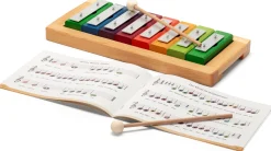 Klanginstrumente|Holzspielzeug * Decor-Spielzeug Regenbogen-Glockenspiel 8 Töne