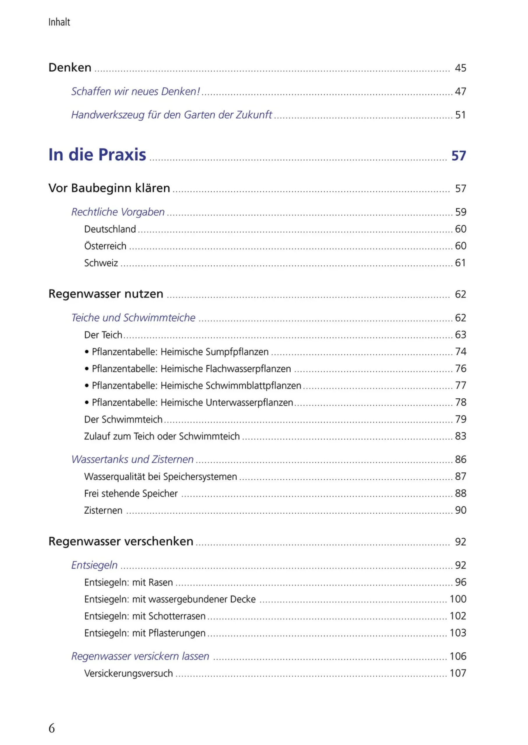 Garten & Natur|Ratgeber * Pala-Verlag Regenwasser nutzen