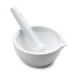 Mörser & Stößel * Jizerská Porcelánka Reibschale Laborporzellan