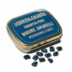 Lakritze|Bonbons * Amarelli Fabbrica di Liquirizia Reine Lakritze Taschendose