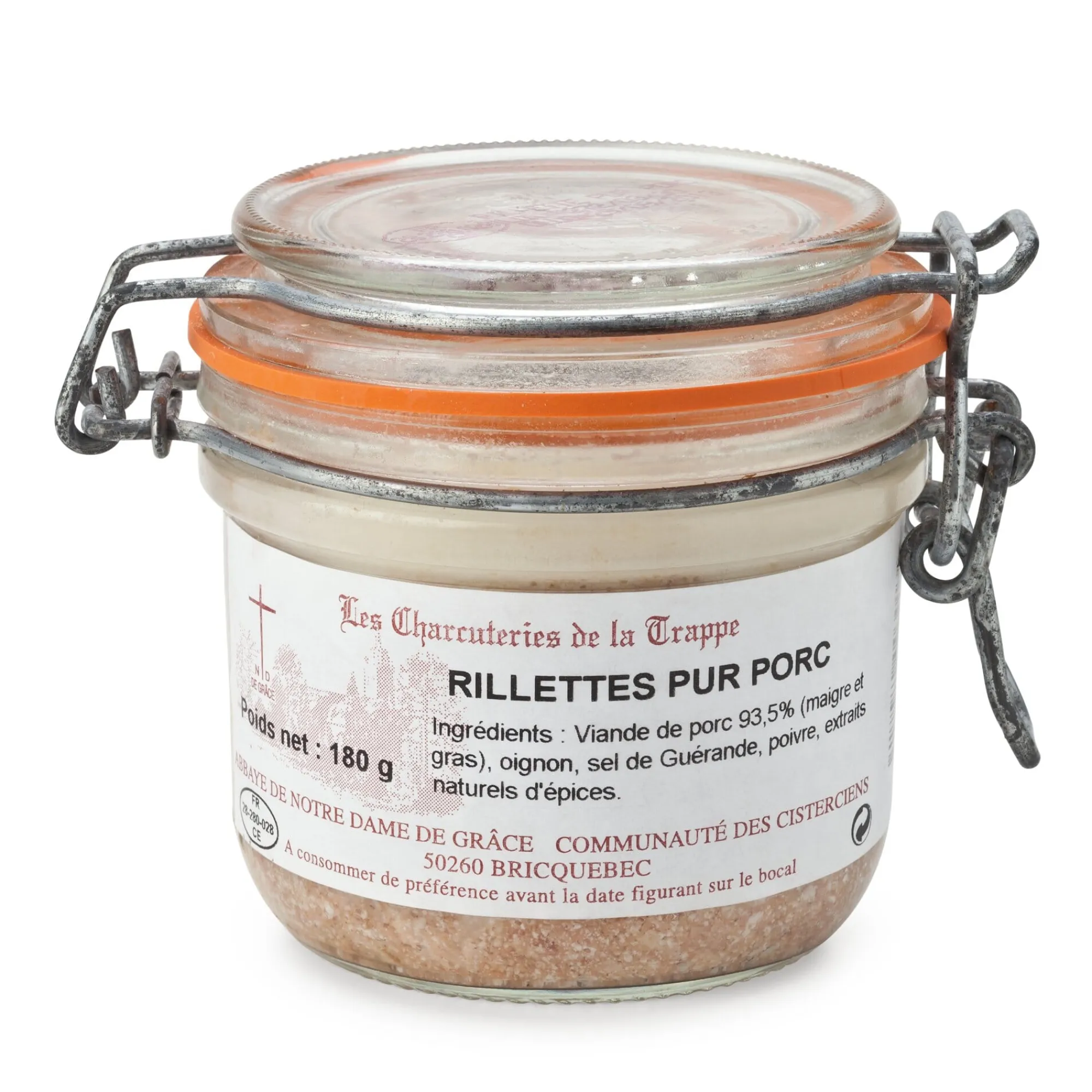Fleischkonserven * Abbaye Notre-Dame de Grâce Rillettes vom Schwein