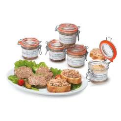 Fleischkonserven * Abbaye Notre-Dame de Grâce Rillettes vom Schwein