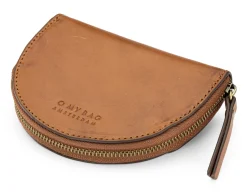 Geldbörsen|Geldbörsen * O My Bag Rindleder Geldbörse Cognac
