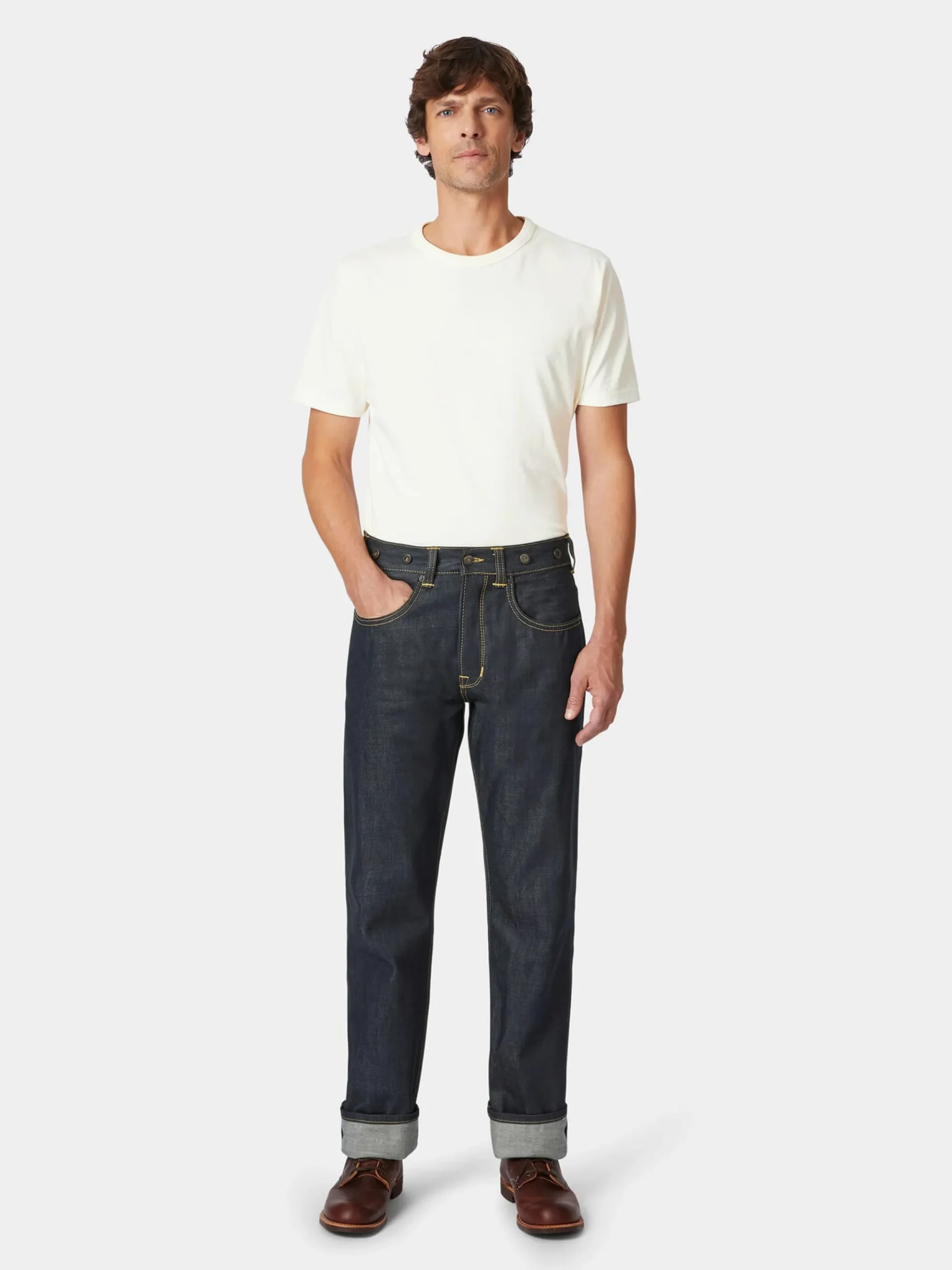 Jeans|Hosen * Pike Brothers Roamer Pants Blau