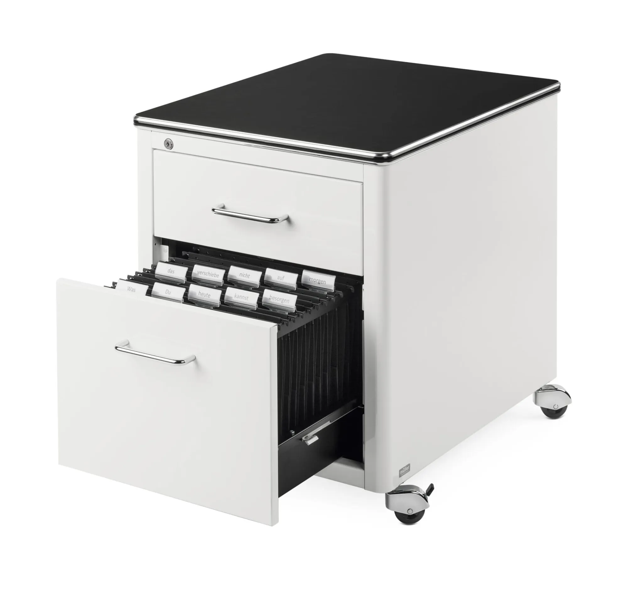 Büroschränke|Hängeregister * Müller Möbelfabrikation Rollcontainer Stahlblech