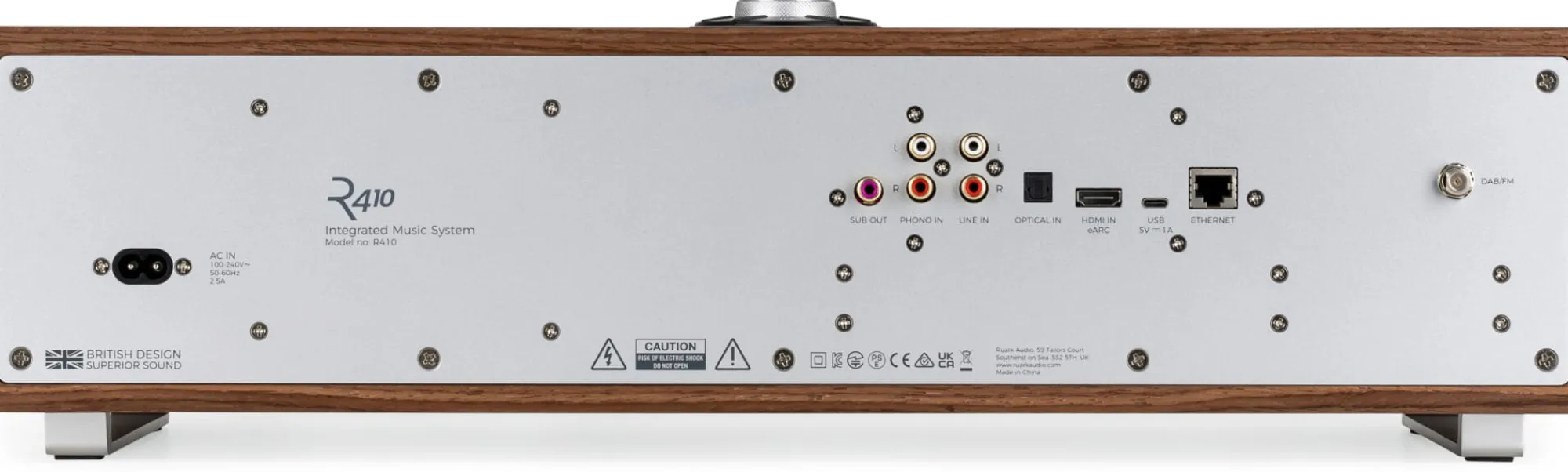 Wecker|Stereophonie * Ruark Audio Hi-Fi-System R410
