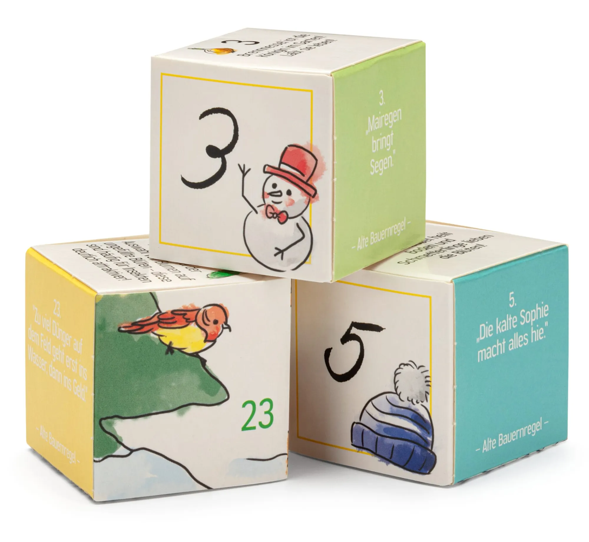 Gemüsesamen|Gemüsepflanzen * Saat & Gut Saatgut-Adventskalender Bio-Gemüsesamen