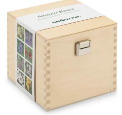 Blumensamen * Saat & Gut Saatgutset im Holzkästchen