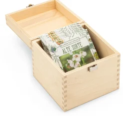 Blumensamen * Saat & Gut Saatgutset im Holzkästchen