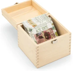 Blumensamen * Saat & Gut Saatgutset im Holzkästchen