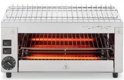 Kontaktgrills * Milantoast Salamander Edelstahl mit Aufwärmgitter