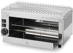 Kontaktgrills * Milantoast Salamander Edelstahl mit Aufwärmgitter