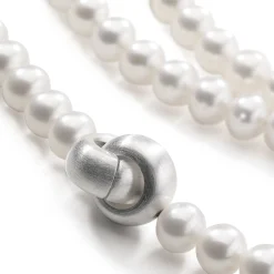 Schmuck * Ménard Sautoir-Kette Süßwasserperlen