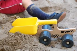 Holzspielzeug|Bewegungsspiele * Schaufellaster Bronco