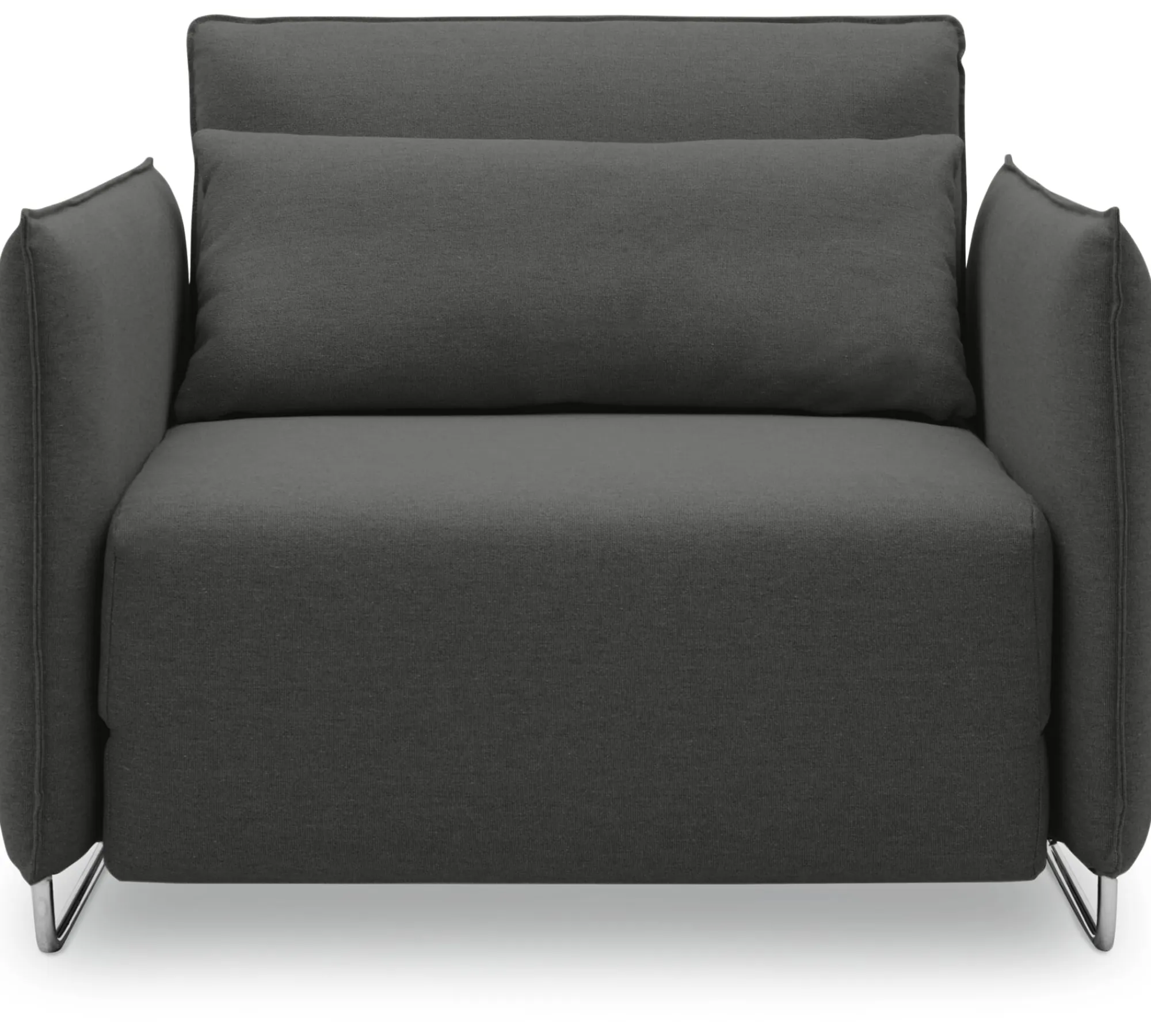 Sitzmöbel * Softline Schlafsessel Cord Dunkelgrau