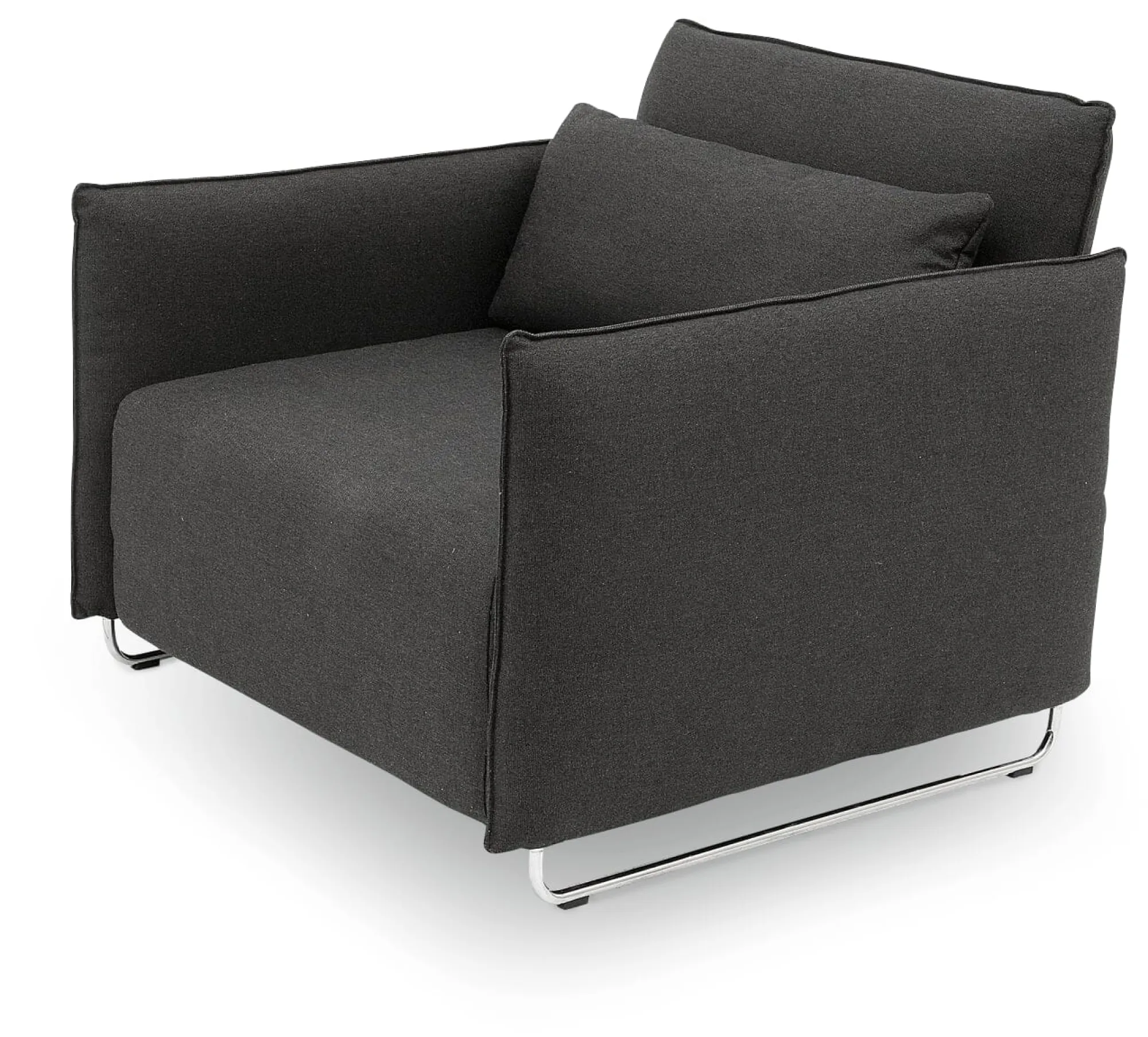 Sitzmöbel * Softline Schlafsessel Cord Dunkelgrau